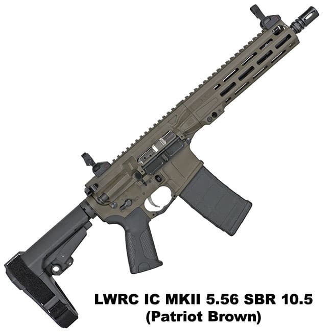 LWRC IC-MKII Pistol Patriot Brown - Thumbnail 1
