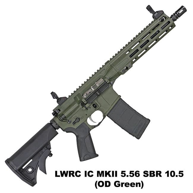LWRC IC-MKII SBR OD Green - Thumbnail 1
