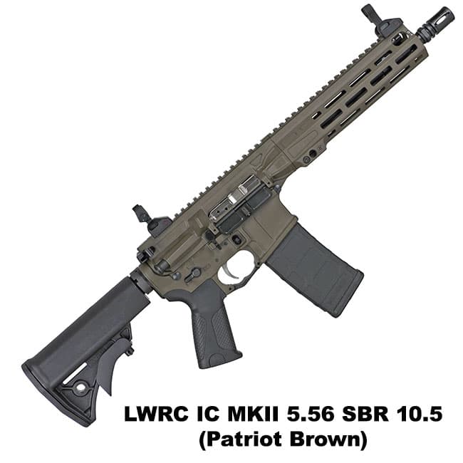 LWRC IC-MKII SBR Patriot Brown - Thumbnail 1