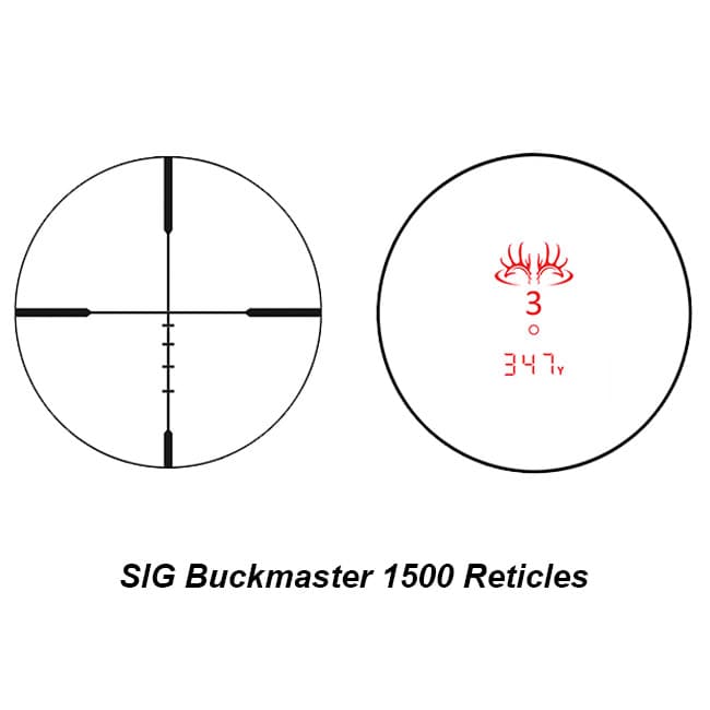 SIG Sauer Buckmaster 1500 Rangefinder - Thumbnail 2