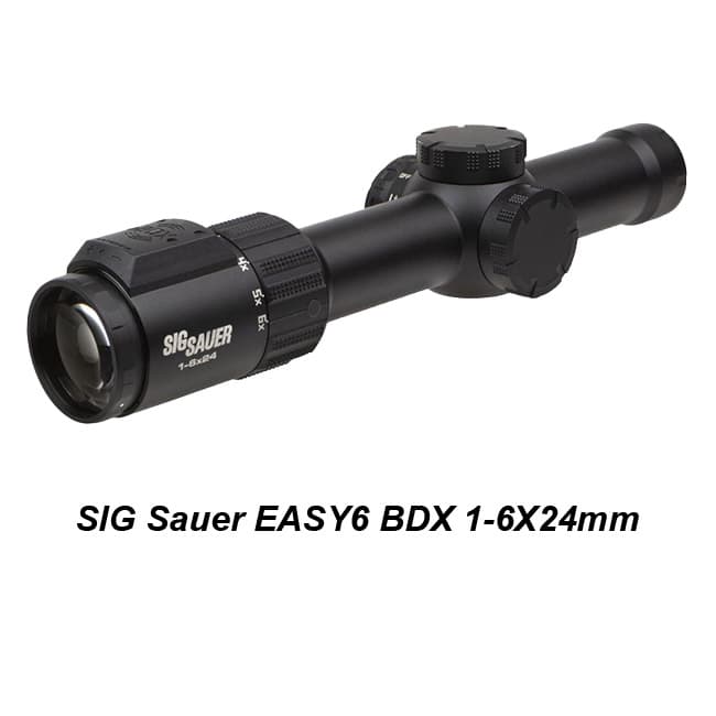 SIG Sauer EASY6 BDX 1-6X24mm - Thumbnail 1
