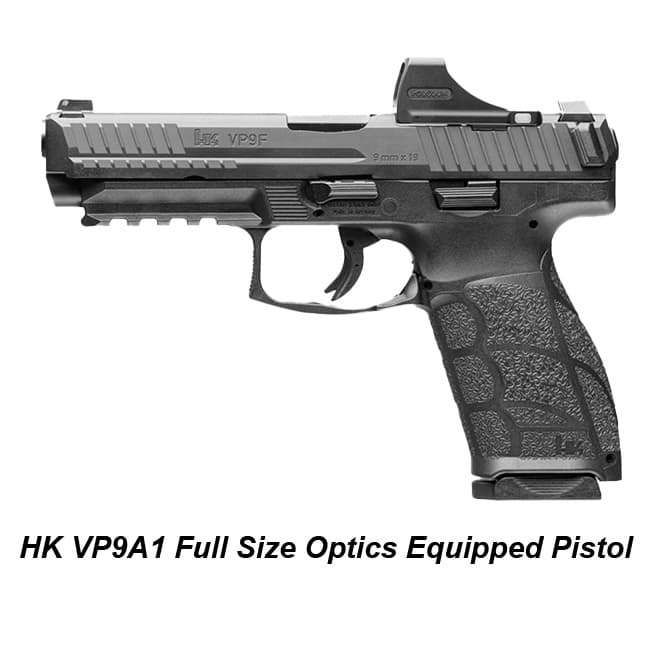 HK VP9A1 Full Size Optics Equipped Pistol - Thumbnail 1