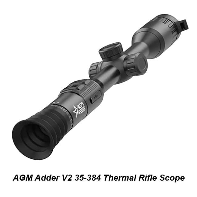 AGM Adder V2 35-384 Thermal Rifle Scope - Thumbnail 2