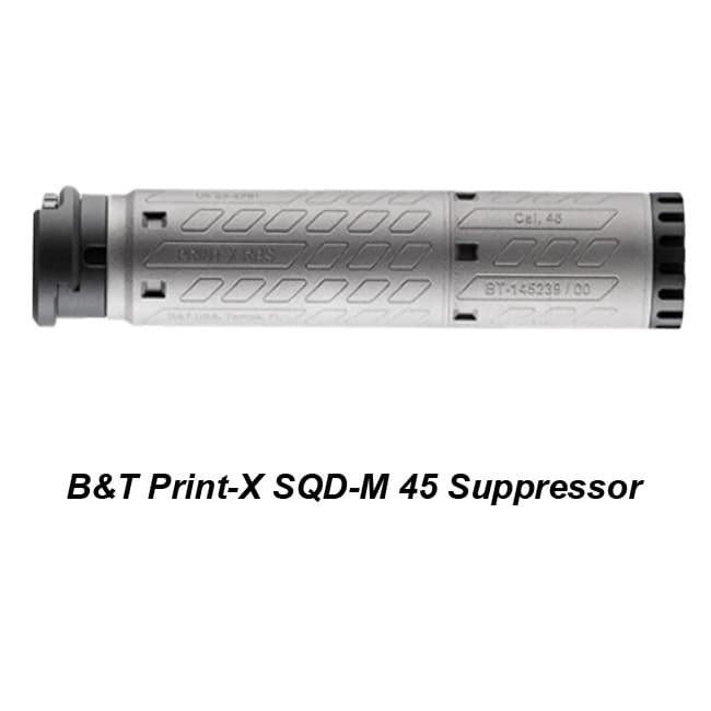 B&T Print-X SQD-M 45 Suppressor - Thumbnail 1