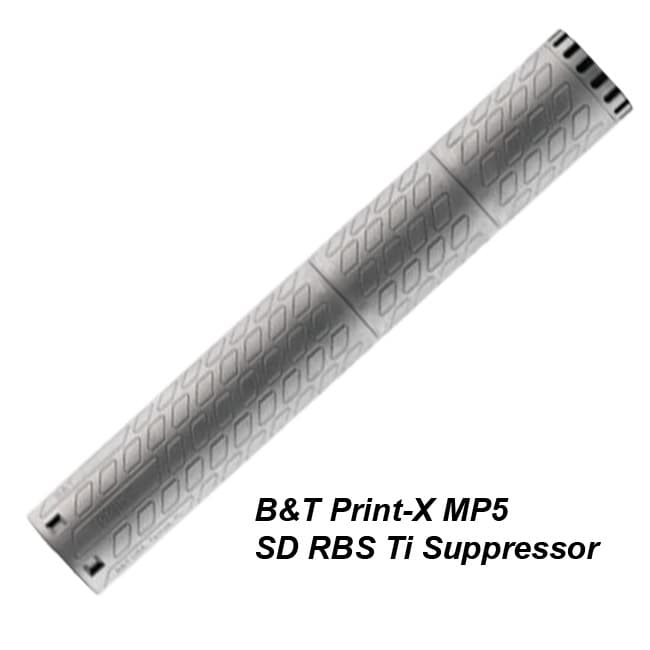 B&T Print-X MP5 SD RBS Ti Suppressor - Thumbnail 1