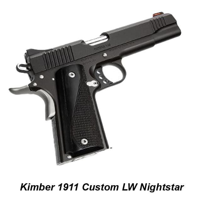 Kimber 1911 Custom LW Nightstar - Thumbnail 1