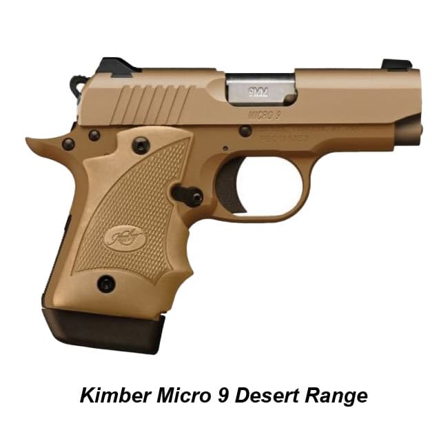 Kimber Micro 9 Desert Range - Thumbnail 1