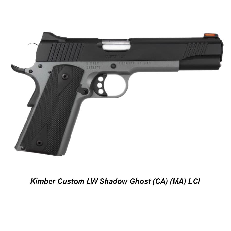 Kimber Custom LW Shadow Ghost (CA) (MA) LCI - Thumbnail 1