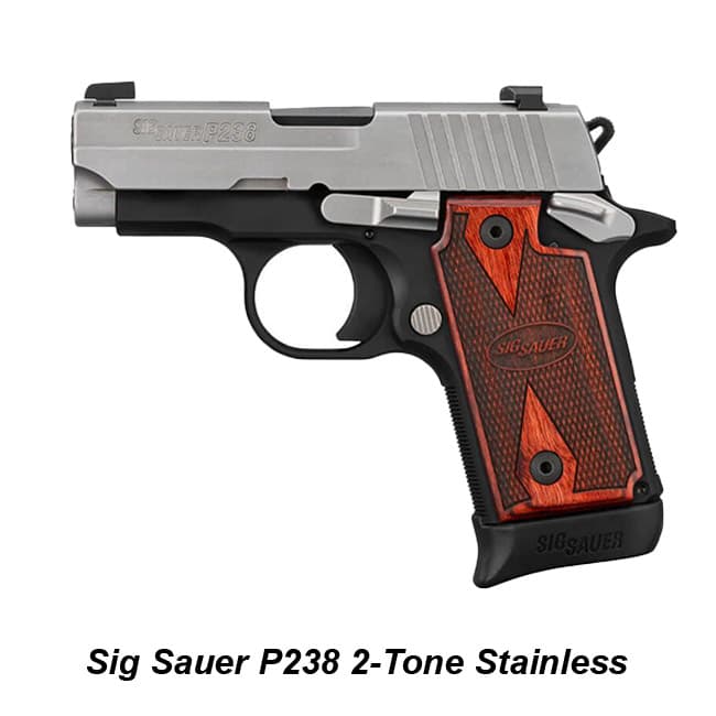 Sig Sauer P238 2-Tone Stainless - Image 1
