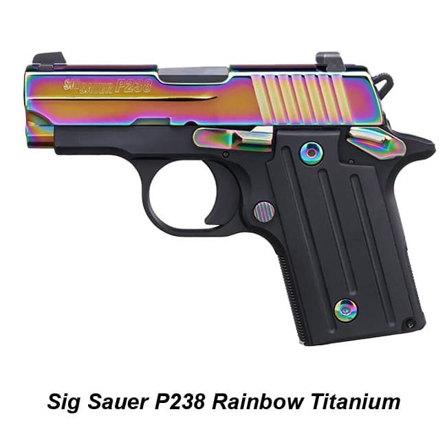 Sig Sauer P238 Rainbow Titanium - Image 1