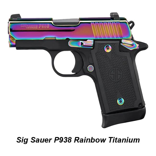 Sig Sauer P938 Rainbow Titanium - Image 1