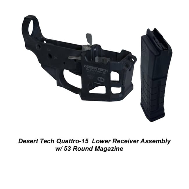 Desert Tech Quattro-15 Receiver - Thumbnail 2
