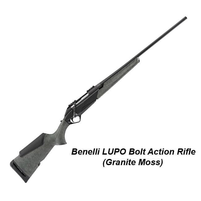 Benelli LUPO Bolt Action Rifle (Granite Moss) - Thumbnail 1