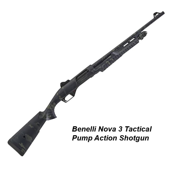 Benelli Nova 3 Tactical Pump Action Shotgun - Thumbnail 1