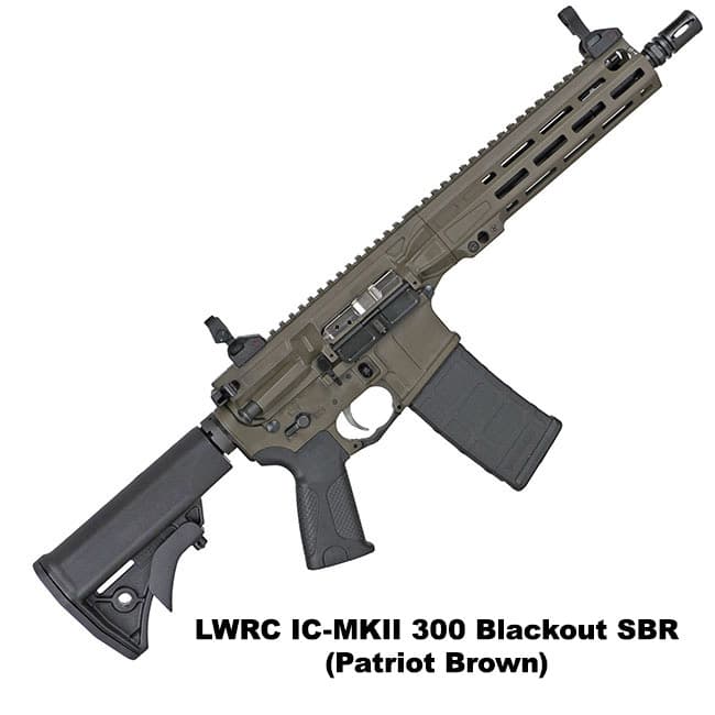 LWRC IC-MKII 300 Blackout SBR - Thumbnail 3