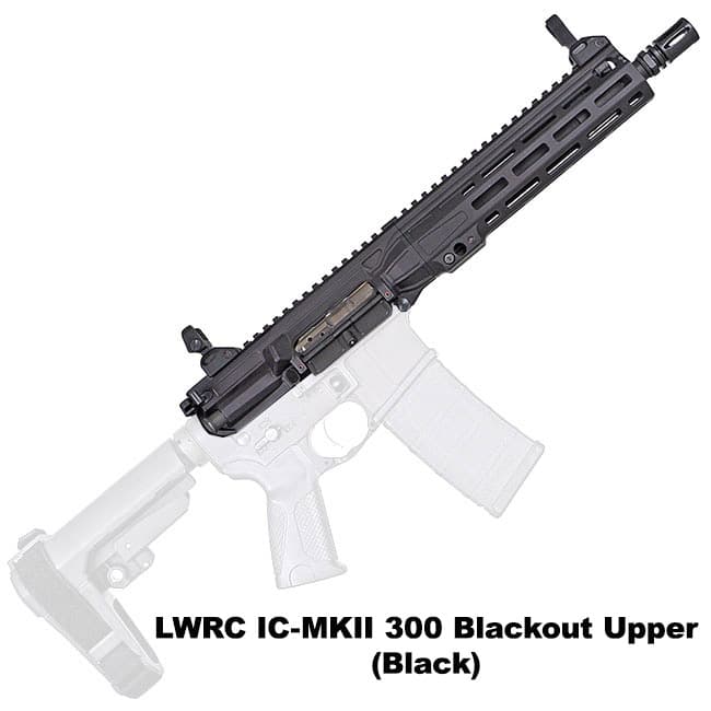 LWRC IC MKII 300 Blackout Upper Receiver - Image 1
