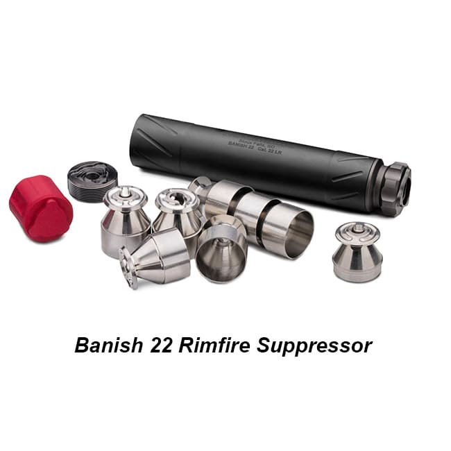 Banish 22 Rimfire Suppressor - Thumbnail 3