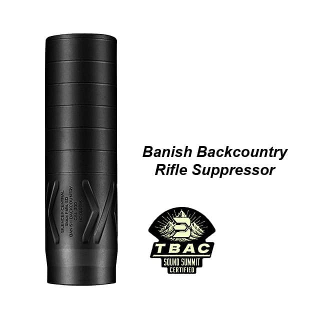 Banish Backcountry Rifle Suppressor - Thumbnail 1