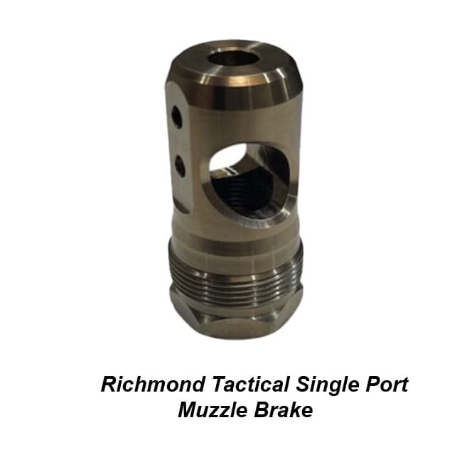 Richmond Tactical Single Port Muzzle Brake - Thumbnail 1