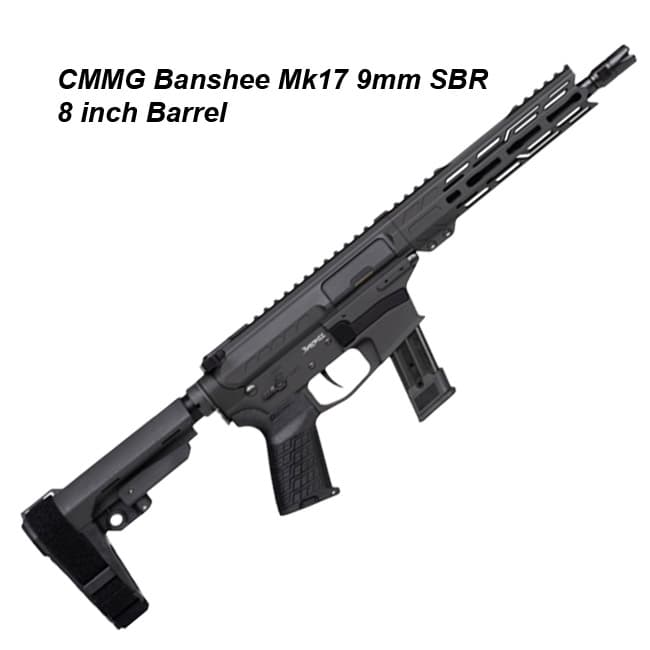 CMMG Banshee Mk17 9mm SBR - Thumbnail 2