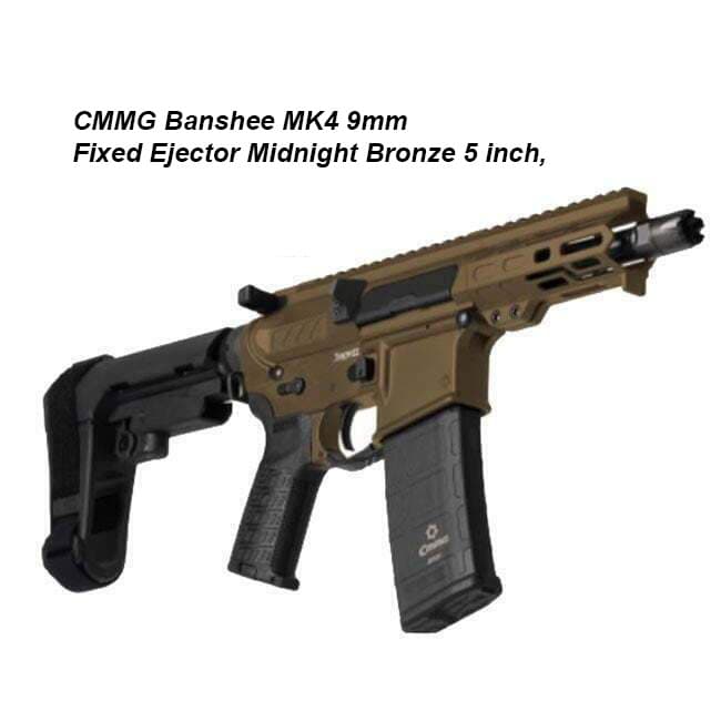CMMG Banshee Mk4 9mm SBR - Thumbnail 6