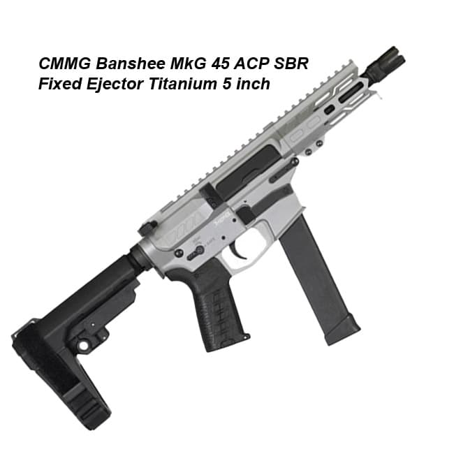 CMMG Banshee MkG 45 ACP SBR - Thumbnail 4