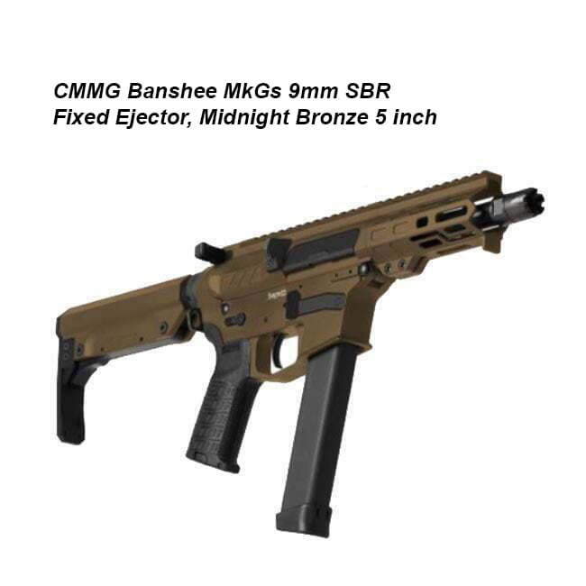 CMMG Banshee MkGs 9mm SBR - Thumbnail 5