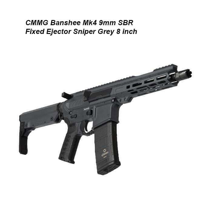 CMMG Banshee Mk4 9mm SBR - Thumbnail 4