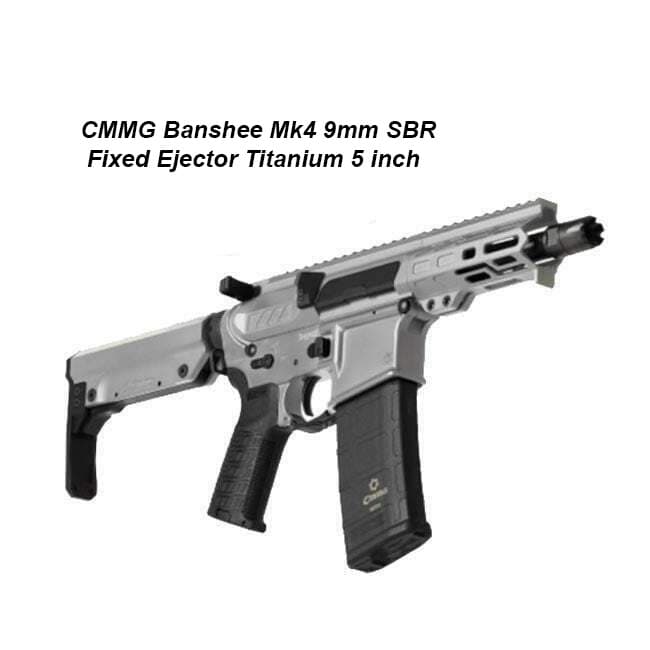 CMMG Banshee Mk4 9mm SBR - Thumbnail 3