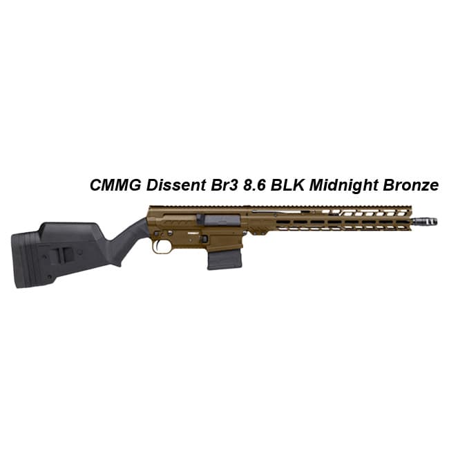 CMMG Dissent Br3 8.6 BLK - Thumbnail 4