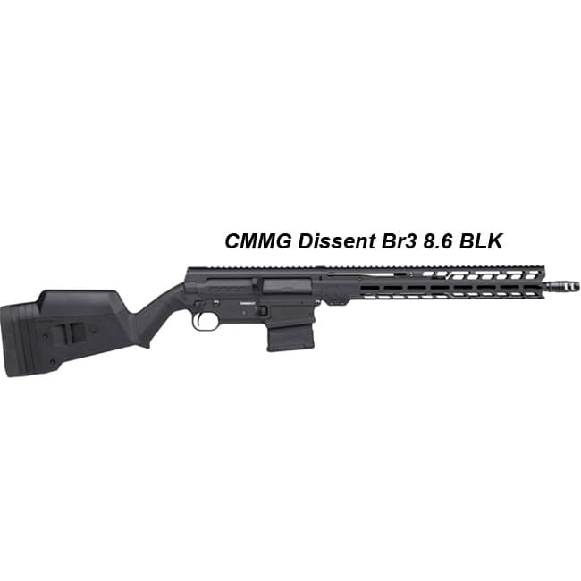 CMMG Dissent Br3 8.6 BLK - Thumbnail 1