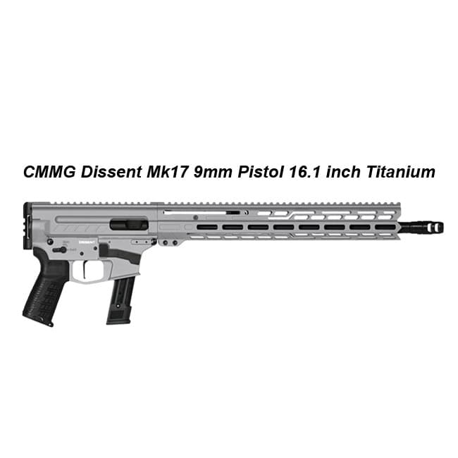 CMMG Dissent Mk17 9mm Pistol - Thumbnail 6