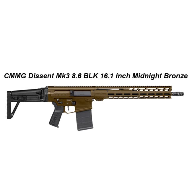 CMMG Dissent Mk3 8.6 BLK - Thumbnail 4
