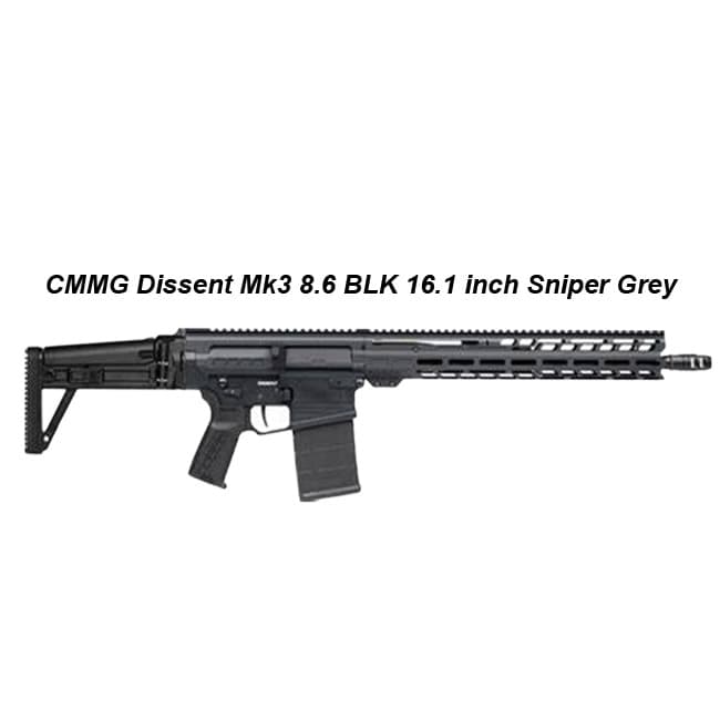 CMMG Dissent Mk3 8.6 BLK - Thumbnail 5
