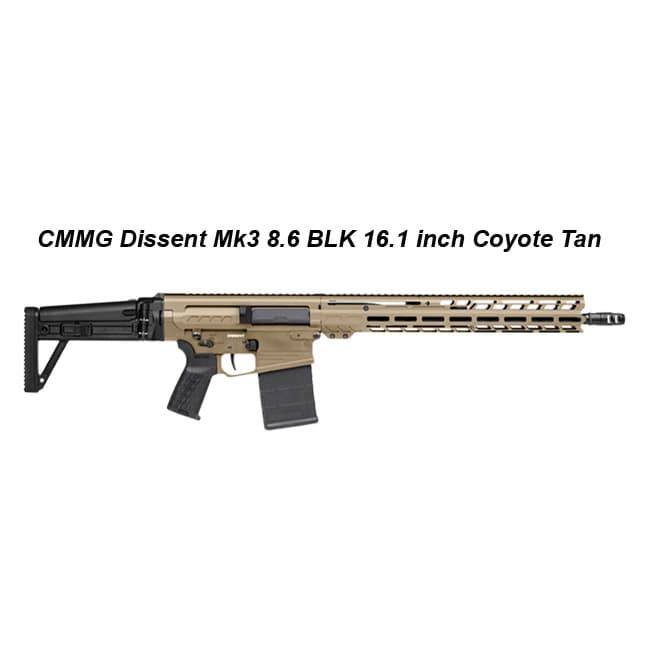 CMMG Dissent Mk3 8.6 BLK - Thumbnail 3