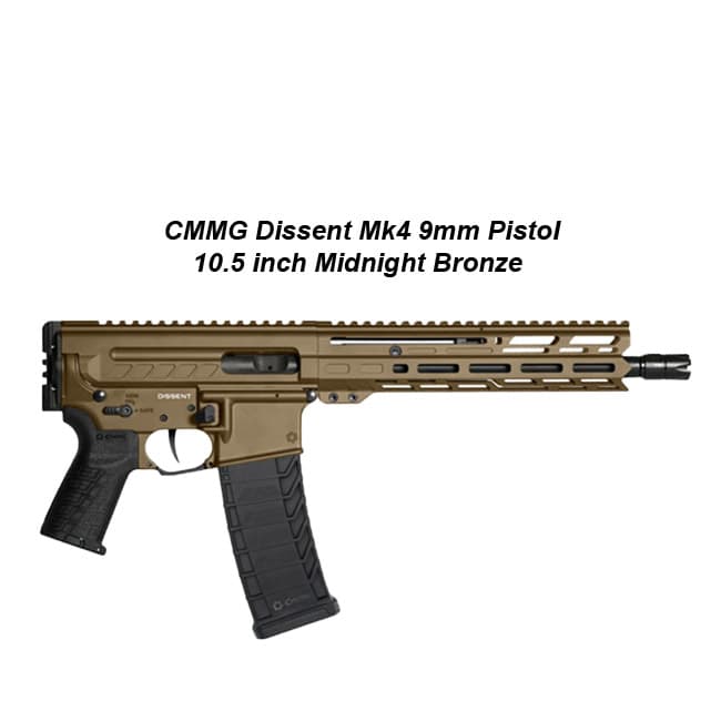 CMMG Dissent Mk4 9mm Pistol - Thumbnail 12