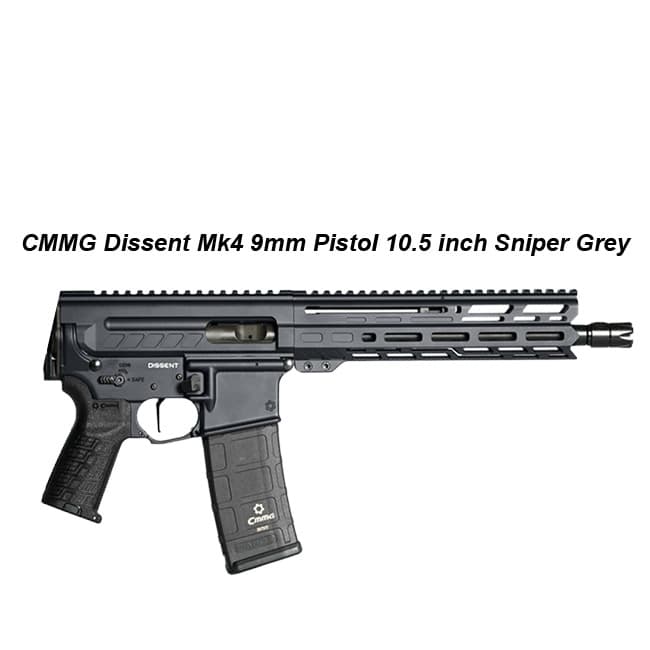 CMMG Dissent Mk4 9mm Pistol - Thumbnail 13