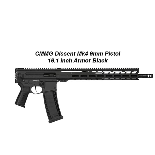CMMG Dissent Mk4 9mm Pistol - Thumbnail 2