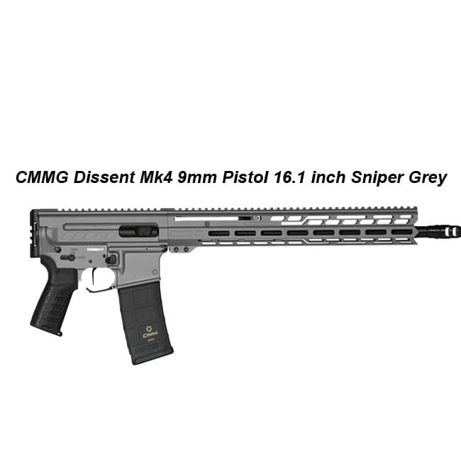 CMMG Dissent Mk4 9mm Pistol - Thumbnail 6