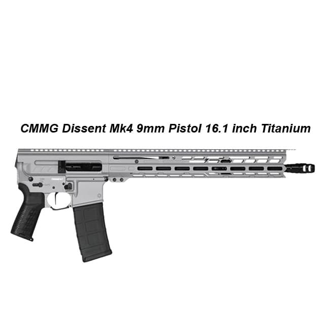 CMMG Dissent Mk4 9mm Pistol - Thumbnail 7