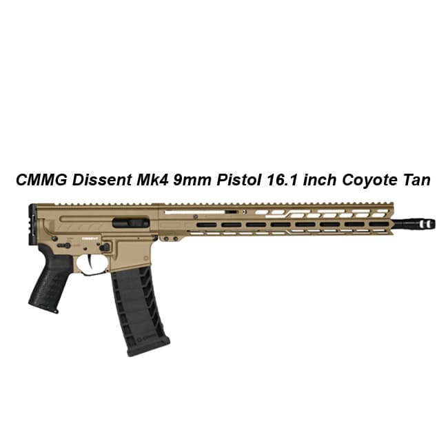 CMMG Dissent Mk4 9mm Pistol - Thumbnail 4