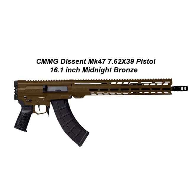 CMMG Dissent Mk47 7.62X39 Pistol - Thumbnail 19