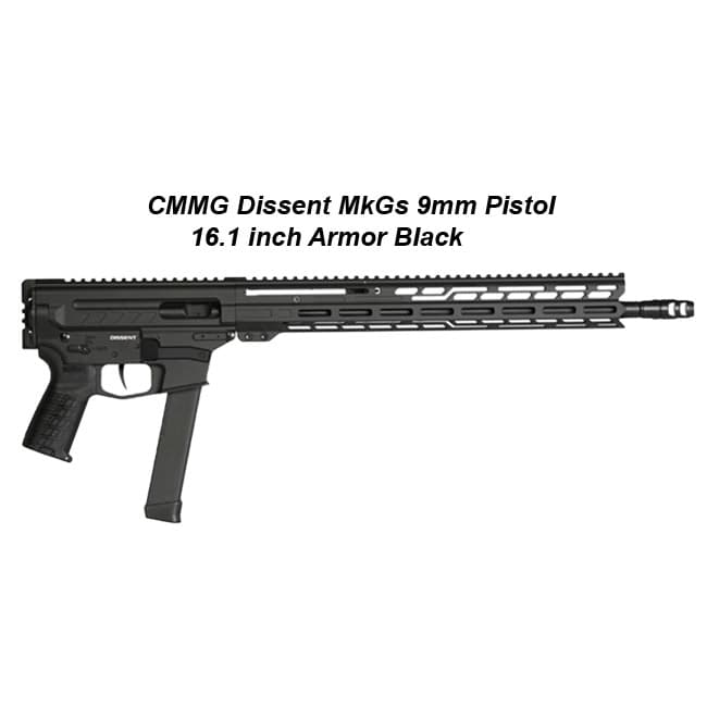 CMMG Dissent MkGs 9mm Pistol - Thumbnail 9