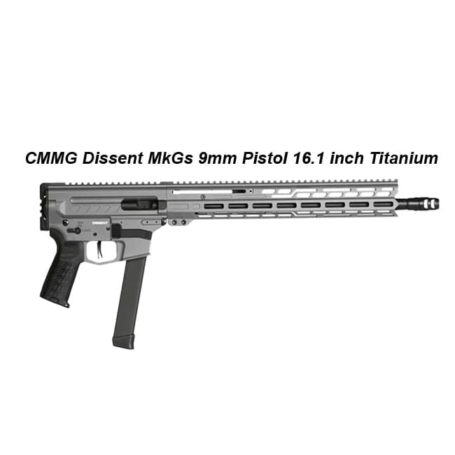 CMMG Dissent MkGs 9mm Pistol - Thumbnail 15