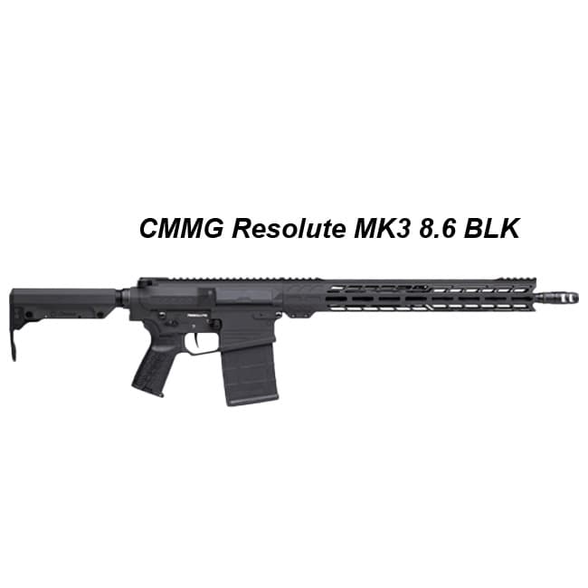 CMMG Resolute MK3 8.6 BLK - Thumbnail 1
