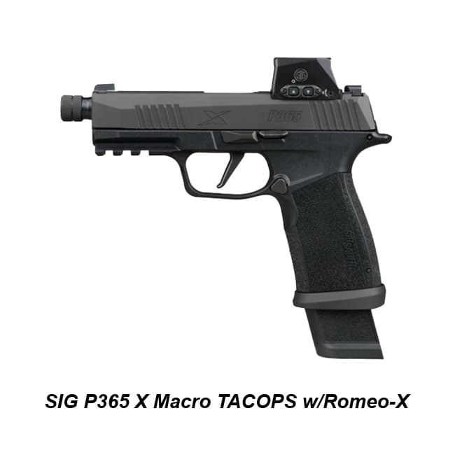 SIG P365 X Macro TACOPS w/Romeo-X - Thumbnail 1