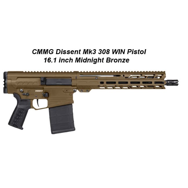 CMMG Dissent Mk3 308 WIN Pistol - Thumbnail 4