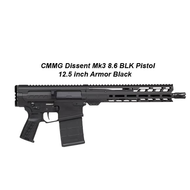 CMMG Dissent Mk3 8.6 BLK Pistol - Thumbnail 2