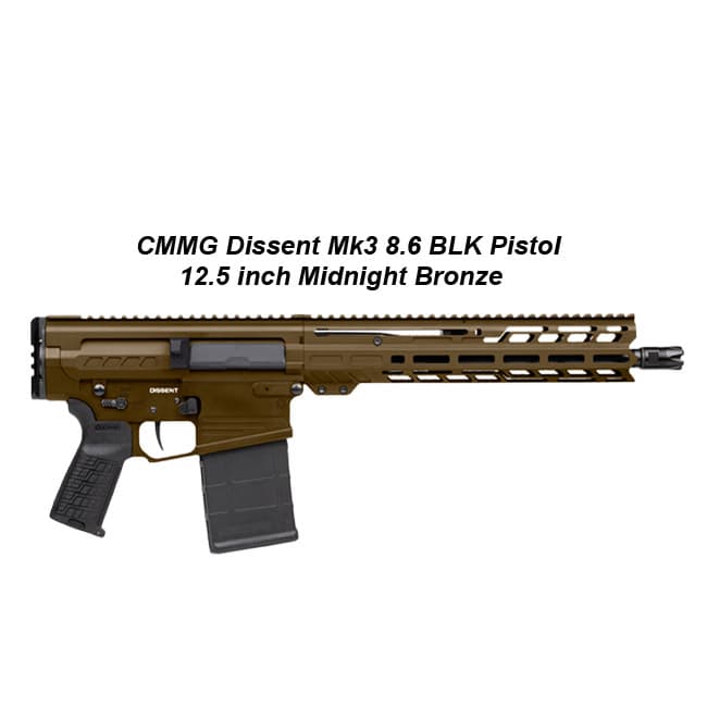 CMMG Dissent Mk3 8.6 BLK Pistol - Thumbnail 5