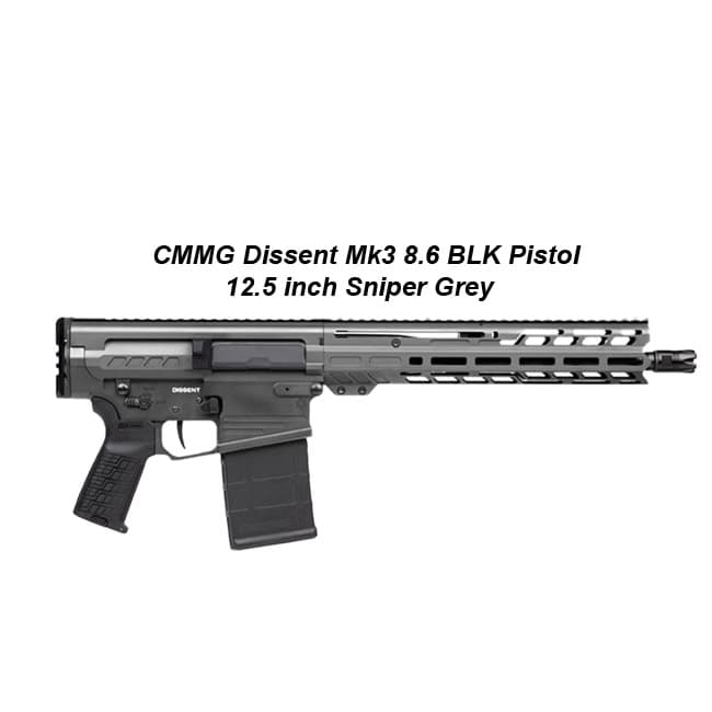 CMMG Dissent Mk3 8.6 BLK Pistol - Thumbnail 6